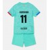 Maillot de foot Barcelona Raphinha Belloli #11 Troisième vêtements enfant 2023-24 Manches Courtes (+ pantalon court)